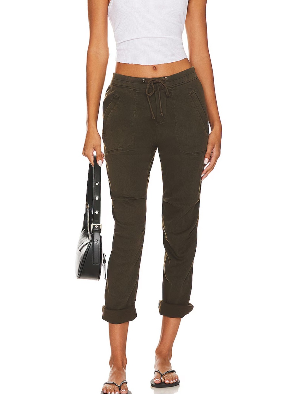 James Perse Soft Drape Utility Pant Size 0